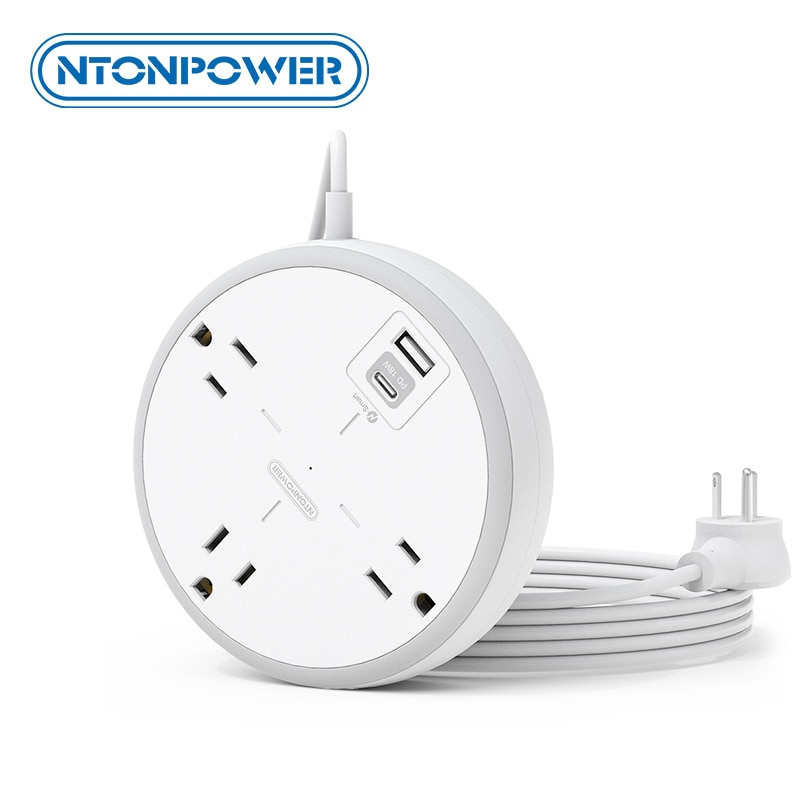 NTONPOWER ̱ ÷ ÷   Ʈ 18W USB-C   ġ 15FT  ڵ   ʼ Ȩ